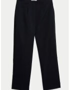 Marks & Spencer Pantaloni slim fit cu slituri la glezna - Negru stins