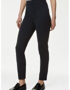 Marks & Spencer Pantaloni slim fit cu talie inalta - Negru stins