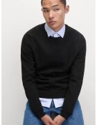 Marks & Spencer Pulover din bumbac cu maneci raglan - Negru
