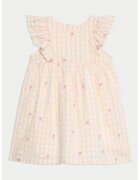 Marks & Spencer Rochie cu volane Gingham - Piersica
