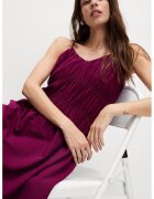 Marks & Spencer Rochie din amestec de in - Violet tyrian