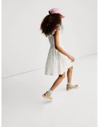 Marks & Spencer Rochie din bumbac cu imprimeu floral - Alb