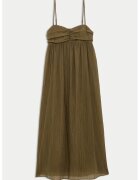 Marks & Spencer Rochie evazata din amestec de lyocell - Kaki