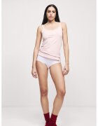 Marks & Spencer Set de top-uri cu insertii de dantela - 3 piese - Verde/Roz/Gri inchis