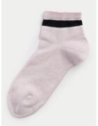 Marks & Spencer Sosete scurte cu model uni - Negru/Roz pal