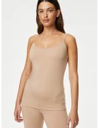 Marks & Spencer Top cu decolteu rotund - Bej