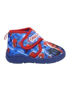 Marvel Pantofi mid-cut cu velcro Spiderman - Albastru royal/Rosu vermillion