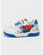 Marvel Pantofi sport cu LED Spiderman - Rosu/Alb/Albastru royal
