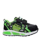 Marvel Pantofi sport cu velcro Hulk - Negru/Verde deschis