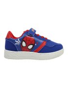 Marvel Pantofi sport cu velcro si imprimeu Spiderman - Albastru royal/Rosu vermillion