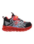Marvel Pantofi sport cu velcro si imprimeu Spiderman - Negru/Rosu vermillion/Gri inchis