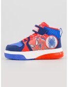 Marvel Pantofi sport mid-high cu imprimeu Spiderman - Rosu/Alb/Albastru
