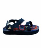 Marvel Sandale cu velcro si Spiderman - Rosu/Albastru