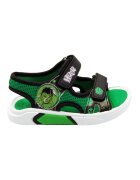 Marvel Sandale cu velcro si tematica Hulk - Verde/Negru