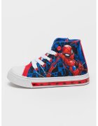 Marvel Tenisi cu LED Spiderman - Rosu/Alb/Albastru royal