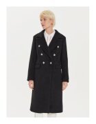 Maryley Palton dama - 304980459 - Poliester/Lana - Negru - Negru