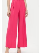 Maryley Pantaloni dama - 304111686 - Poliester - Roz - Roz