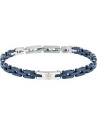 Maserati Bratara JM425ATZ65 - Argintiu - Albastru - Rose Gold