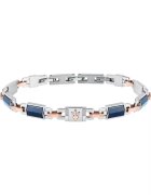 Maserati Bratara JM425ATZ67 - Argintiu - Albastru - Rose Gold