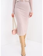 Max&Co Fusta din lana si mohair Mago - Roz pal