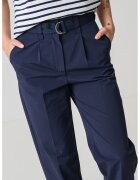 Max&Co Pantaloni crop cu talie inalta - Bleumarin