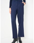 Max&Co Pantaloni eleganti din amestec de lana cu croiala dreapta Elide - Albastru ultramarin