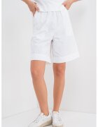 Max&Co Pantaloni scurti cu talie medie - Alb