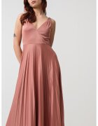 Max&Co Rochie maxi cu pliuri - Rosu stins
