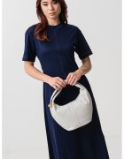 Max&Co Rochie midi din amestec de modal - Albastru indigo