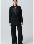 Max&Co Sacou cu doua randuri de nasturi - Negru