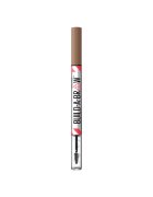 Maybelline NY Produs 2 in 1 marker de sprancene + gel de fixare Maybelline New York Build a brow - 255 Soft Brown - 1 -4 gr