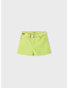 Mayoral Blugi scurti cu o curea - Verde lime