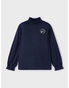 Mayoral Bluza cu guler scurt - Albastru ultramarin