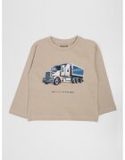 Mayoral Bluza cu imprimeu grafic - Maro taupe deschis