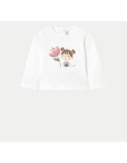 Mayoral Bluza fete 1050 - Bumbac/Elastan - Alb - Alb
