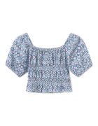 Mayoral Bluza fete 6025 - Poliester - Albastru - Albastru