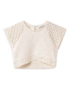 Mayoral Bluza fete 6042 - Bumbac/Poliamida - Bej - Bej