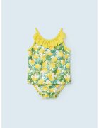 Mayoral Costum de baie din doua piese cu imprimeu - Verde/Galben