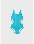 Mayoral Costum de baie intreg cu decupaje - Turcoaz