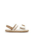 Mayoral Espadrile copii - 25440 - Textil - Ecru - Ecru