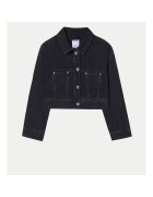 Mayoral Jacheta de blugi fete 6405 - Bumbac - Negru - Negru