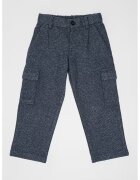 Mayoral Pantaloni cargo cu talie elastica - Gri/Bleumarin