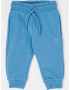 Mayoral Pantaloni de trening din amestec de bumbac cu snur - Albastru prafuit