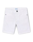 Mayoral Pantaloni scurti baieti 204 46 - Bumbac - Alb - Alb