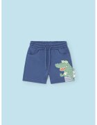 Mayoral Pantaloni scurti cu aplicatie crocodil - Verde/Albastru