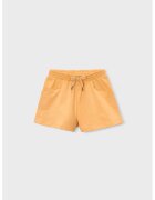 Mayoral Pantaloni scurti din amestec de bumbac cu talie ajustabila - Portocaliu pal