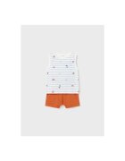 Mayoral Pijama copii - 302025398 - Bumbac - Elastan - Portocaliu - Portocaliu