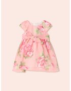 Mayoral Rochie baby-doll cu model floral - Roz