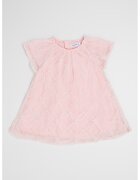 Mayoral Rochie cu croiala in A si strat exterior cu tul - Roz pastel