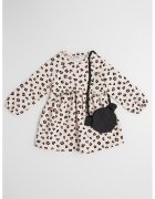 Mayoral Rochie cu geanta crossbody - Negru/Bej
